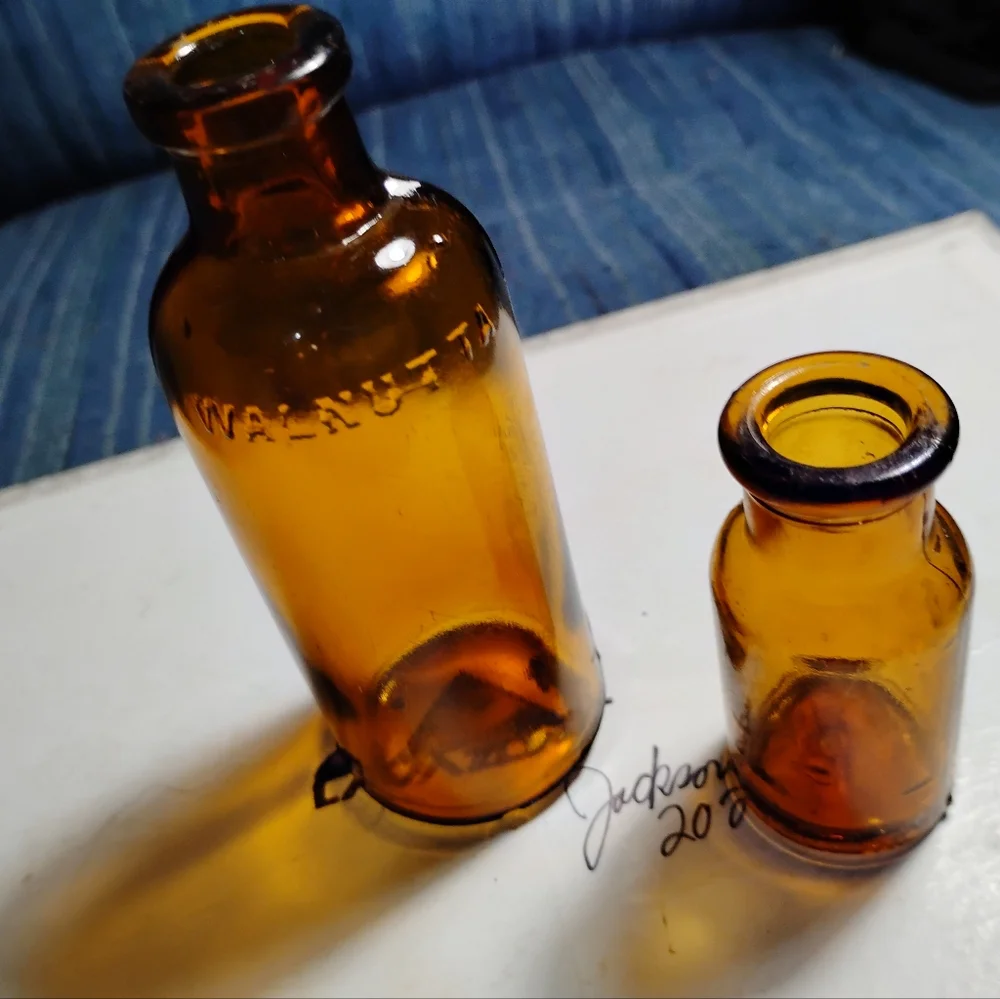 Vintage antique bottles